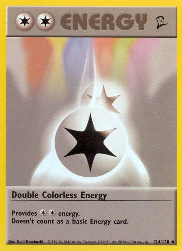 Image for Double Colorless Energy (124/130) [Base Set 2]