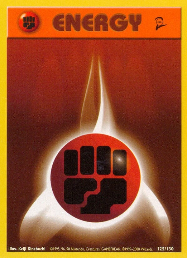 Image for Fighting Energy (125/130) [Base Set 2]