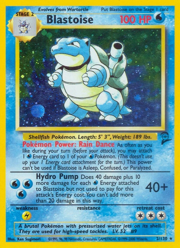 Image for Blastoise (002/130) [Base Set 2]