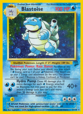 Image for Blastoise (002/130) [Base Set 2]