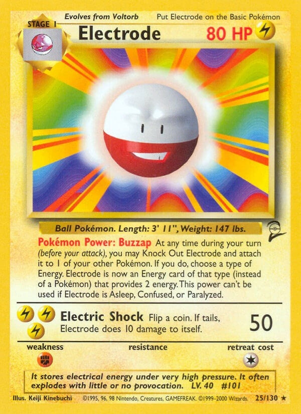 Image for Electrode (025/130) [Base Set 2]