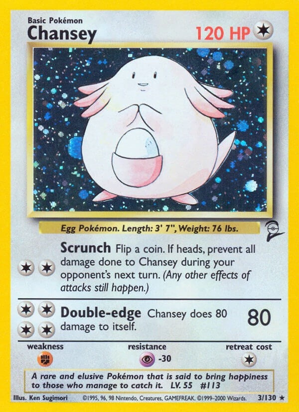 Image for Chansey (003/130) [Base Set 2]