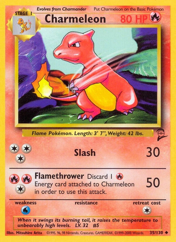 Image for Charmeleon (035/130) [Base Set 2]