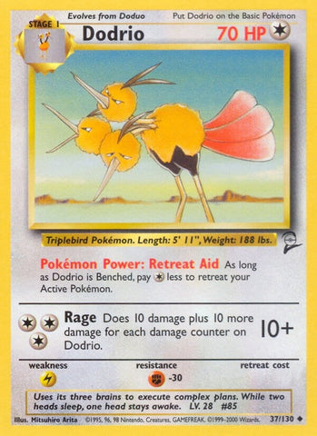 Image for Dodrio (037/130) [Base Set 2]