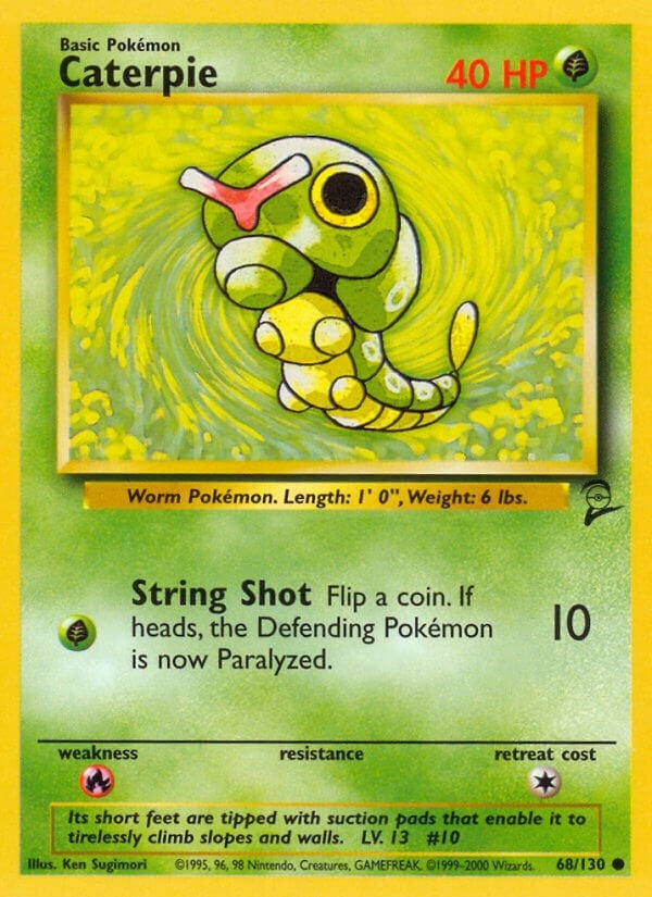 Image for Caterpie (068/130) [Base Set 2]