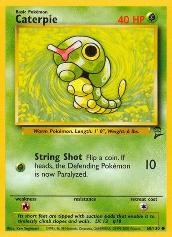 Image for Caterpie (068/130) [Base Set 2]