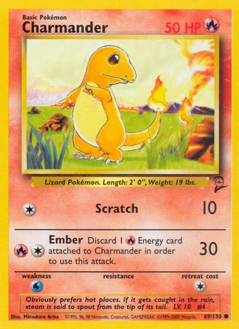 Image for Charmander (069/130) [Base Set 2]