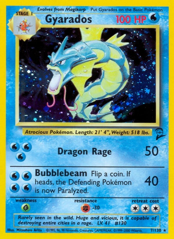 Image for Gyarados (007/130) [Base Set 2]