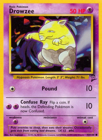 Image for Drowzee (073/130) [Base Set 2]
