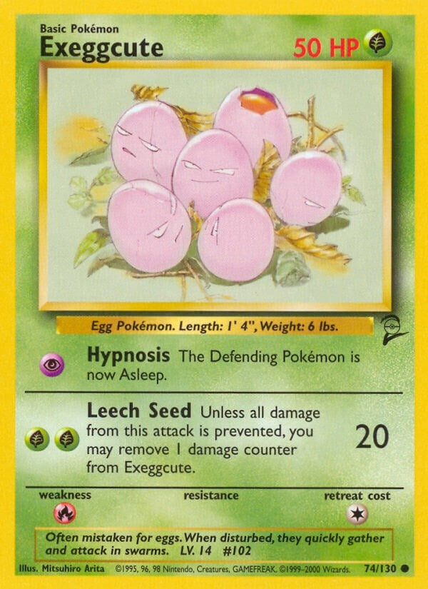 Image for Exeggcute (074/130) [Base Set 2]