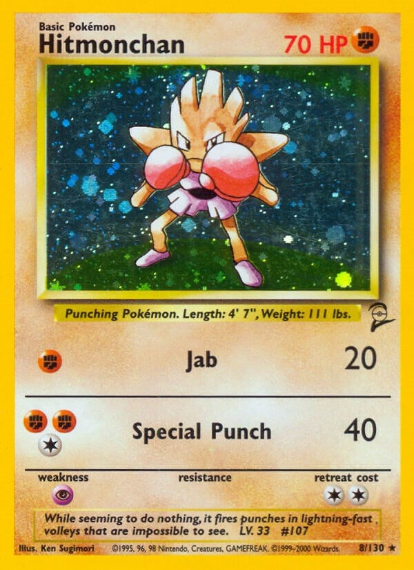 Image for Hitmonchan (008/130) [Base Set 2]