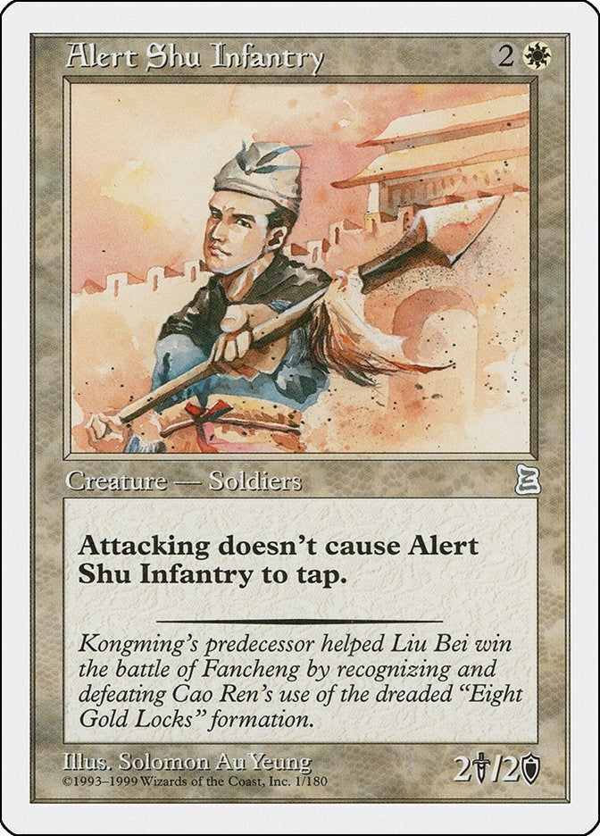 Image for Alert Shu Infantry (1) [Portal Three Kingdoms]
