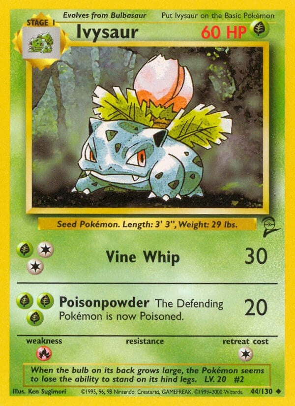 Image for Ivysaur (044/130) [Base Set 2]