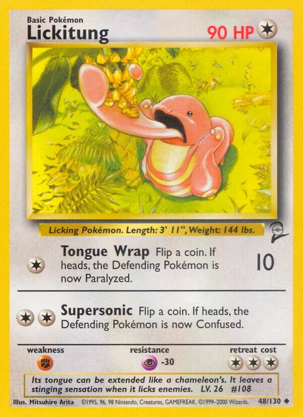 Image for Lickitung (048/130) [Base Set 2]