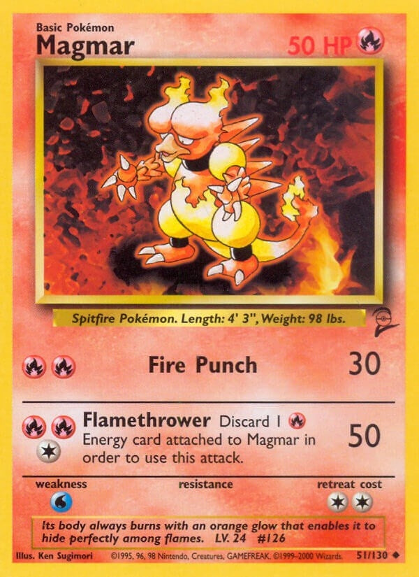 Image for Magmar (051/130) [Base Set 2]