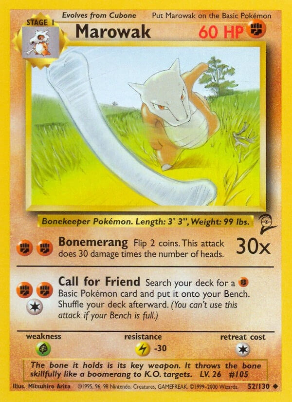 Image for Marowak (052/130) [Base Set 2]