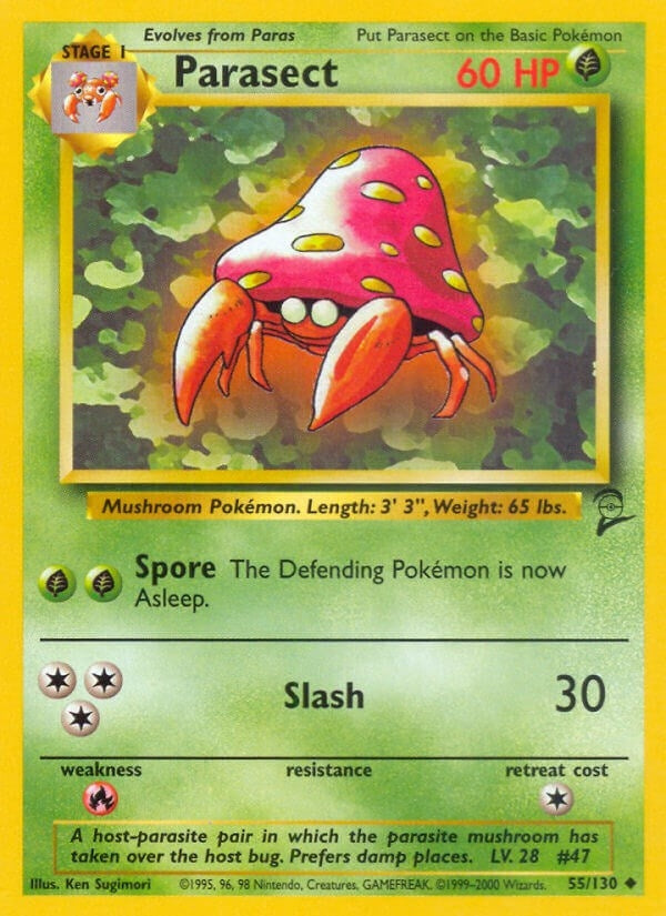 Image for Parasect (055/130) [Base Set 2]