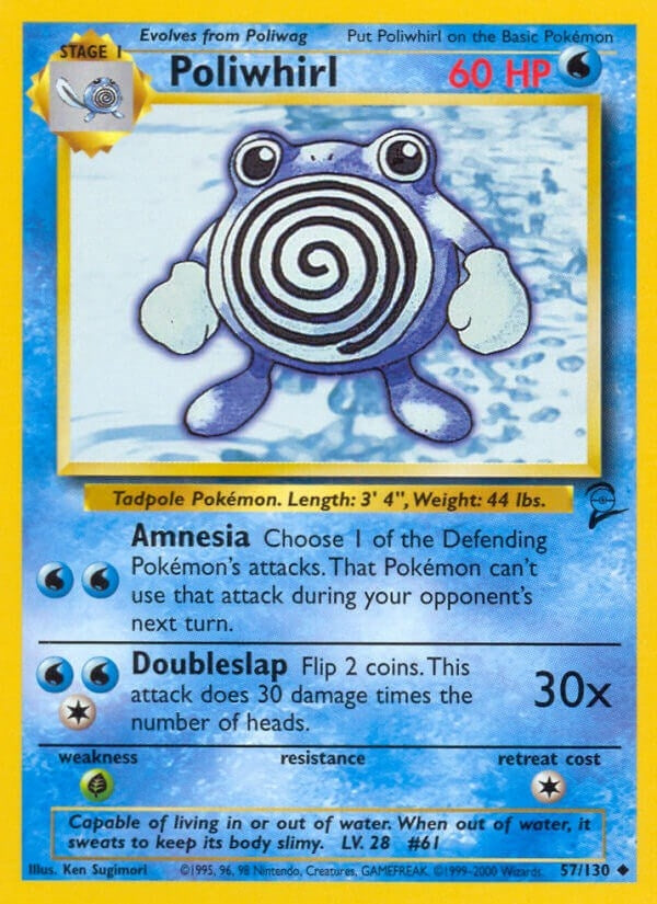 Image for Poliwhirl (057/130) [Base Set 2]