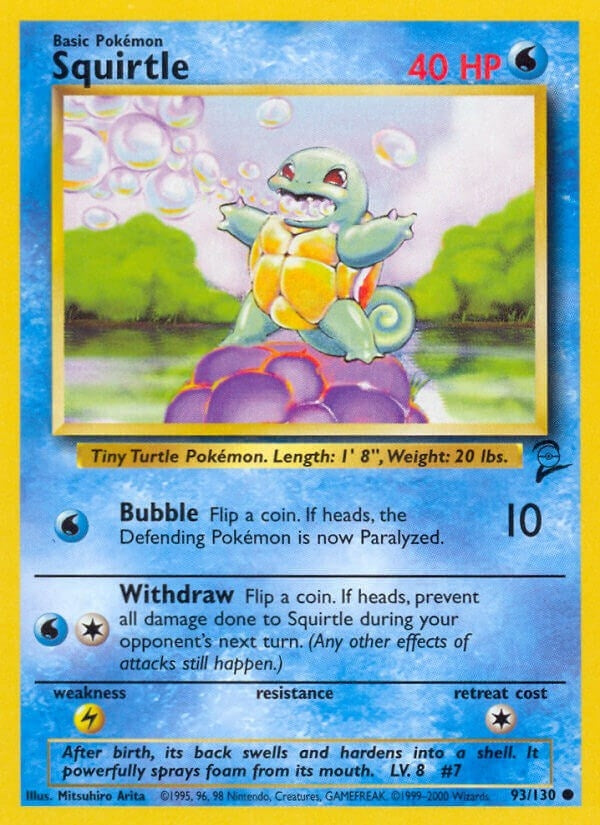 Image for Squirtle (093/130) [Base Set 2]