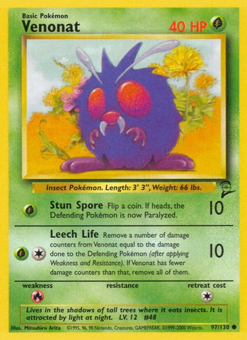Image for Venonat (097/130) - Pokemon