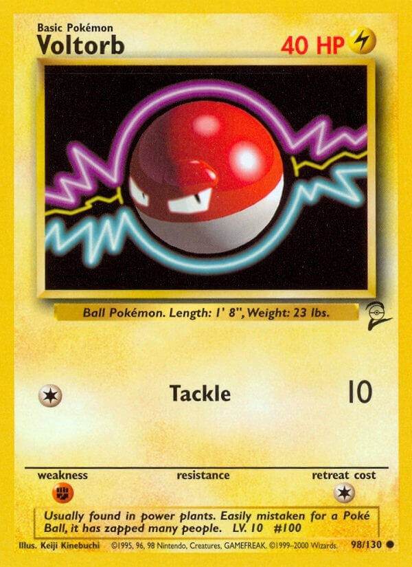 Image for Voltorb (098/130) - Pokemon