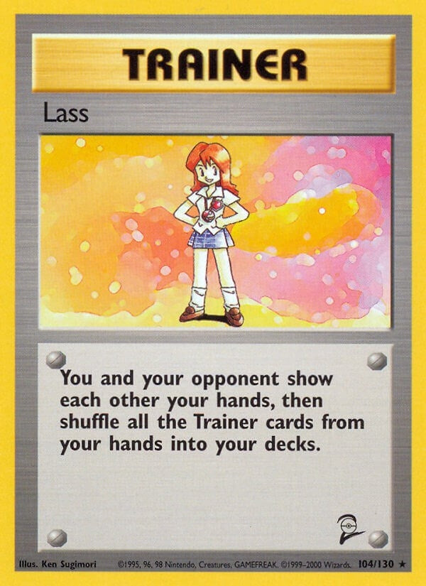 Image for Lass (104/130) [Base Set 2]