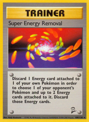 Image for Super Energy Removal (108/130) - Pokemon