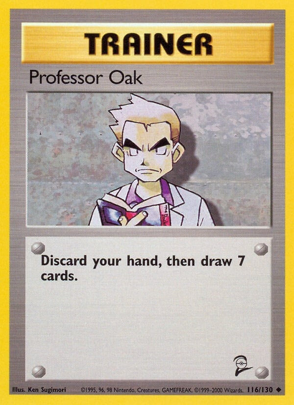 Image for Professor Oak (116/130) [Base Set 2]