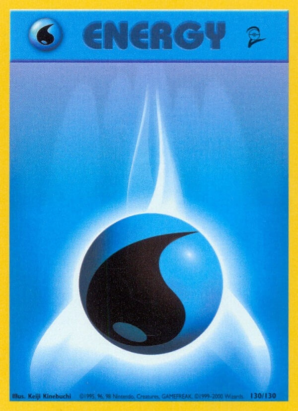 Image for Water Energy (130/130) - Pokemon