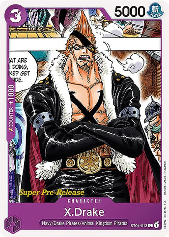Image for X.Drake (ST04-013) - One Piece Card Game
