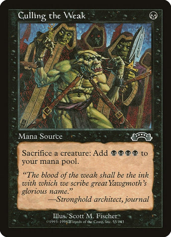 Image for Culling the Weak (55) [Exodus]