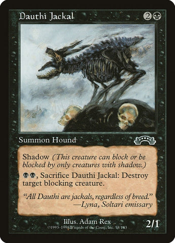 Image for Dauthi Jackal (58) [Exodus]