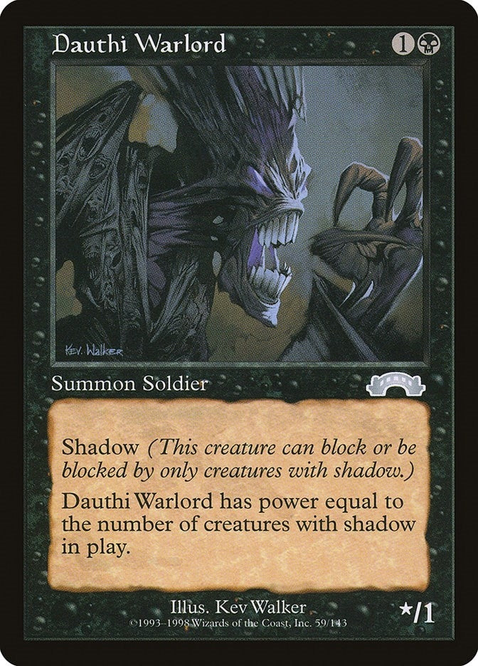 Image for Dauthi Warlord (59) [Exodus]