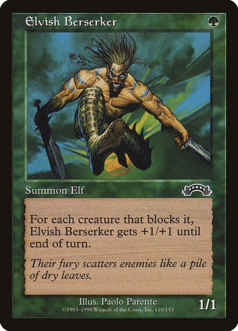 Image for Elvish Berserker (110) [Exodus]