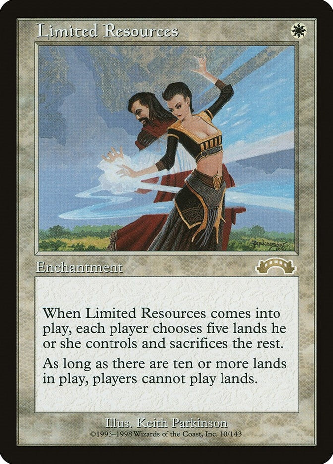 Image for Limited Resources (10) [Exodus]