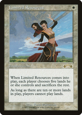 Image for Limited Resources (10) [Exodus]
