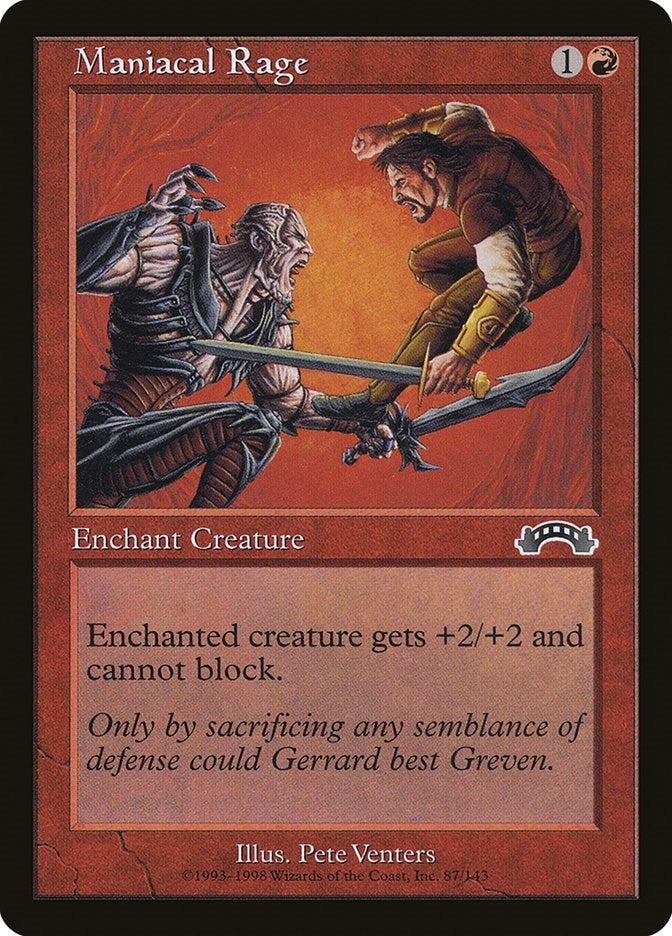 Image for Maniacal Rage (87) [Exodus]