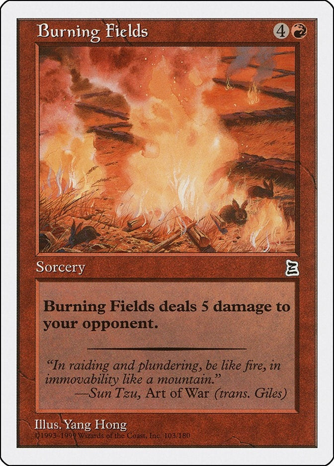 Image for Burning Fields (103) [Portal Three Kingdoms]