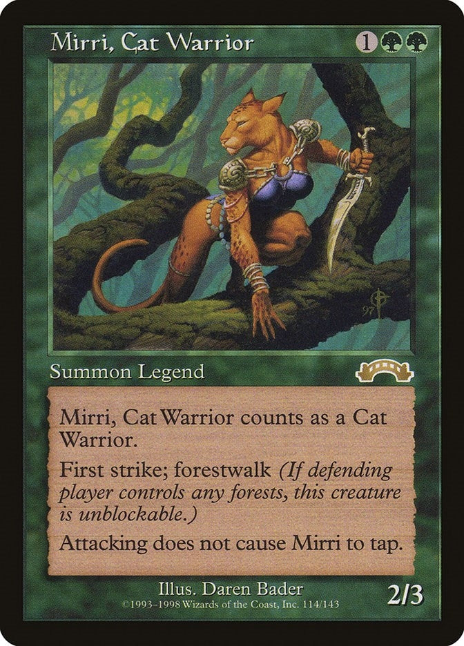 Image for Mirri, Cat Warrior (114) [Exodus]