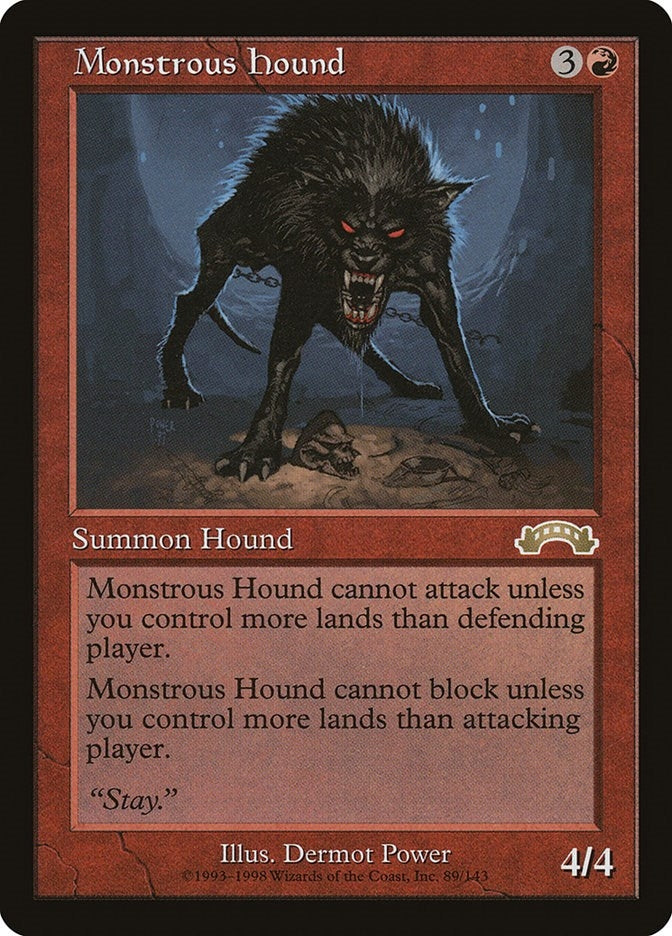 Image for Monstrous Hound (89) [Exodus]