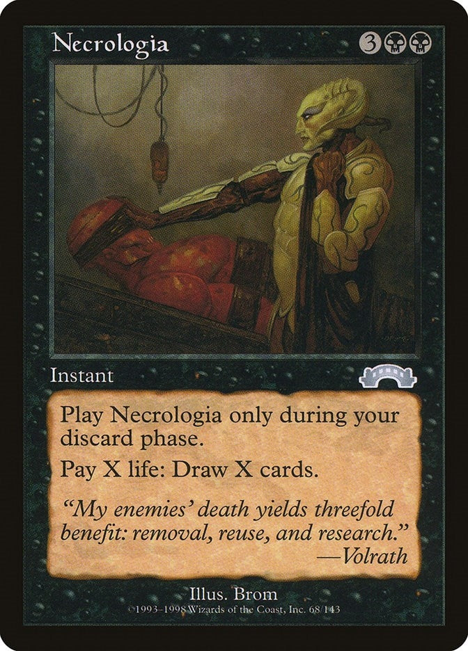 Image for Necrologia (68) [Exodus]