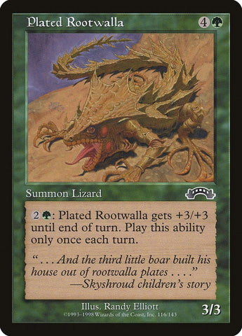 Image for Plated Rootwalla (116) [Exodus]