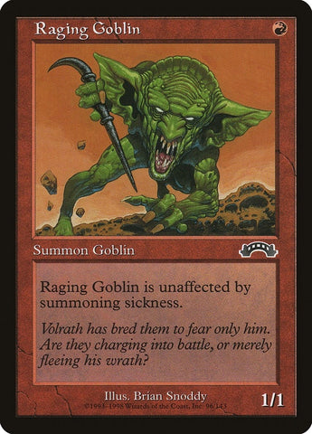 Image for Raging Goblin (96) [Exodus]