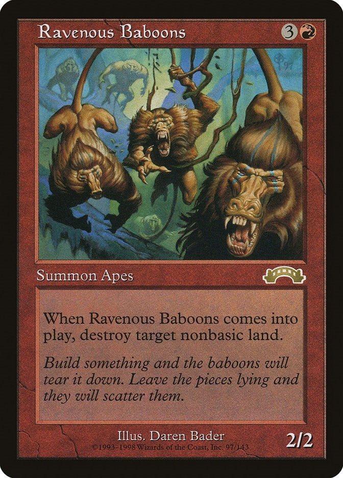 Image for Ravenous Baboons (97) [Exodus]