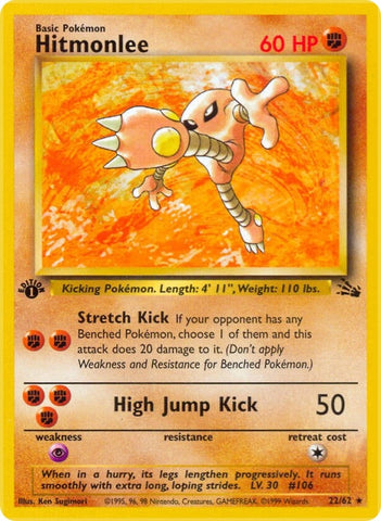 Image for Hitmonlee (22) (22/62) [Fossil]