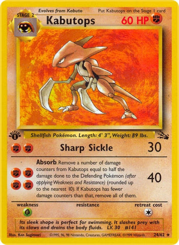 Image for Kabutops (24) (24/62) [Fossil]