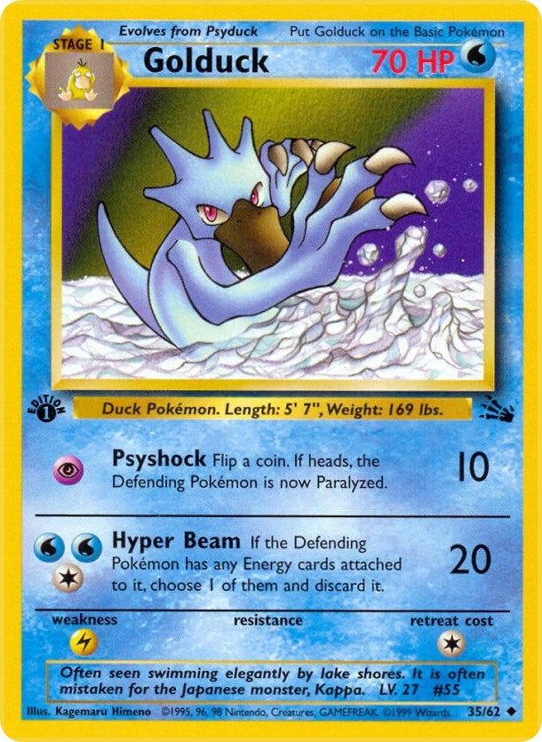 Image for Golduck (35/62) [Fossil]