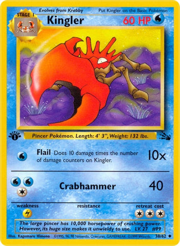 Image for Kingler (38/62) [Fossil]