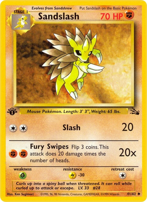 Image for Sandslash (41/62) [Fossil]