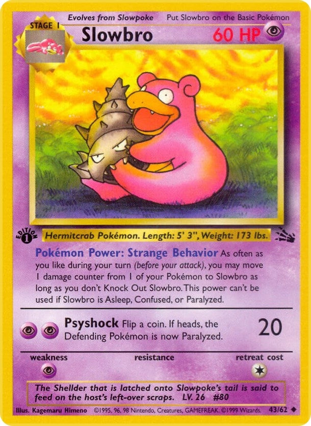 Image for Slowbro (43/62) [Fossil]